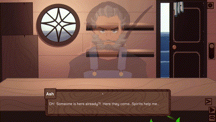 Gif of Carving with Care Dialogue