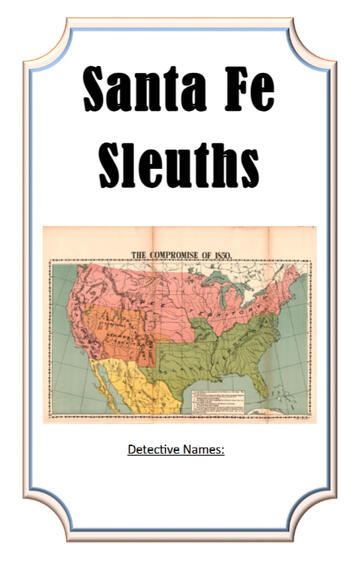 Santa Fe Sleuths Cover